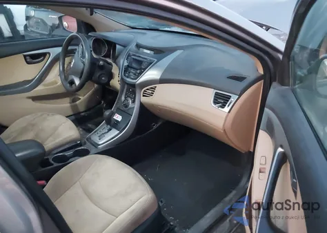 2013 Hyundai Elantra Gls из США, поврежденный, VIN 5NPDH4AE8DH352926